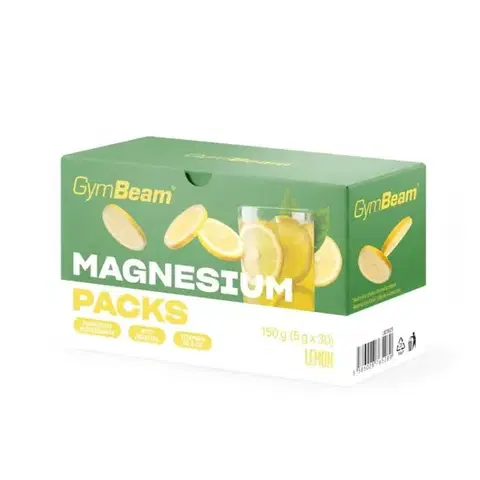 Magnézium GymBeam Magnesium Packs citrón