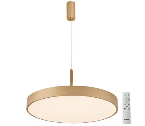 Svietidlá Azzardo  - LED Stmievateľný luster na lanku MARCELLO LED/30W/230V zlatá + DO 