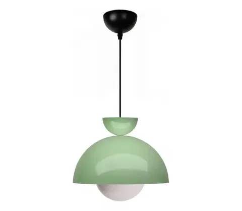 Svietidlá  Závesný luster SALVA na lanku 1xE27/15W/230V zelený 780SGN4650