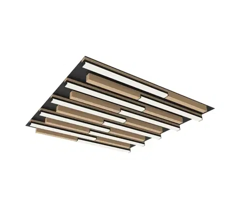 Svietidlá Wofi 9031-1006 - LED Stmievateľné stropné svietidlo PALERMO LED/40W/230V drevo 9031-1006