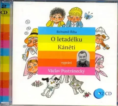 Audioknihy Popron Music O letadélku Káněti - 2CD