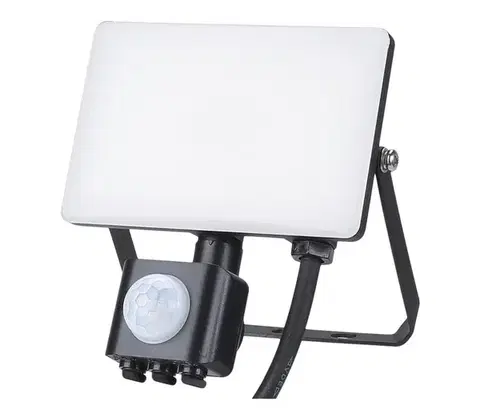 Záhradné lampy  LED Vonkajší reflektor so senzorom LED/20W/230V 5000K IP44 EKN9018