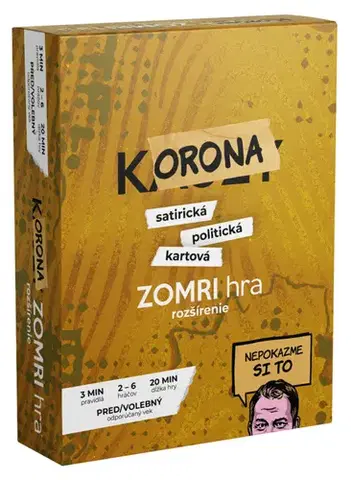 Párty hry Zomri Hra Kauzy ZOMRI: Korona (rozšírenie)