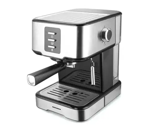 Predlžovacie káble Heinner HEM-850IXBK - Pákový espresso kávovar 850W/230V nerez/čierna HEM-850IXBK