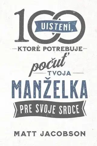 Kresťanstvo 100 uistení, ktoré potrebuje počuť tvoja manželka - Matt Jacobson