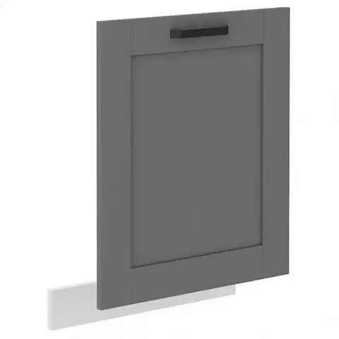 Dvierka a čelá zásuviek pre kuchynske skrinky Dvierka na umývačku Luna dustgrey/biela 713x596
