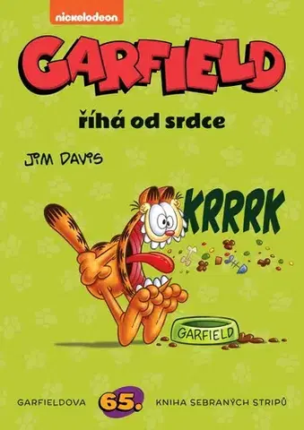 Komiksy Garfield 65: Garfield říhá od srdce - Jim Davis