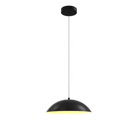Svietidlá Wofi 6001-104 - LED Stmievateľný luster na lanku ROSCOFF LED/19W/230V čierna/zlatá 6001-104