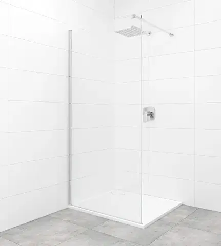 Sprchové dvere Sprchová zástena Walk-in 110 cm SAT SIKOWI110 SIKOWI110