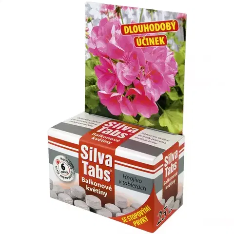 Záhrada Silva tabs - hnojivo v tabletach - balkónové kvety 250 g