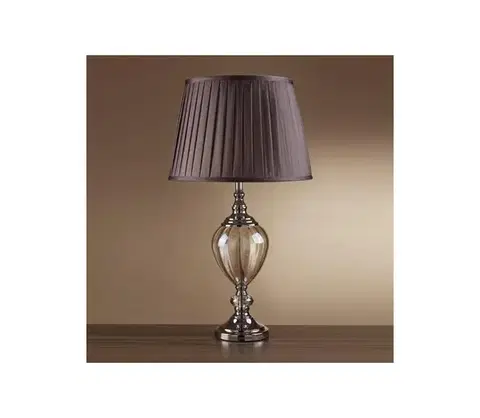 Lampy Searchlight EU3721AM - Stolná lampa GREYSON 1xE27/60W/230V EU3721AM