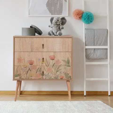 Nočné stolíky Nočný stolík City Trio Tulip