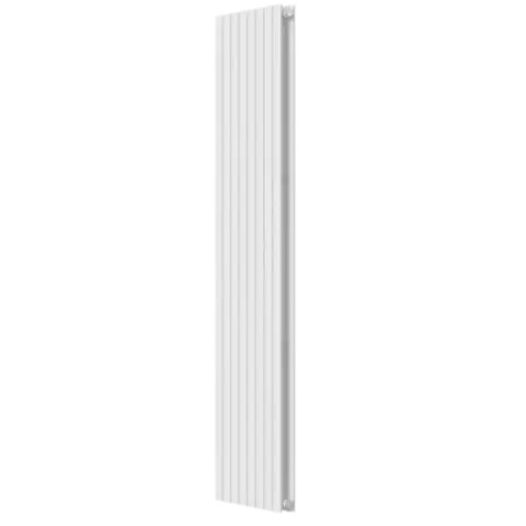 Radiátory do kúpeľne INVENA - Teleso dekoratívne, vertikálne duo 1800x480 biele; UG-20-B18-A