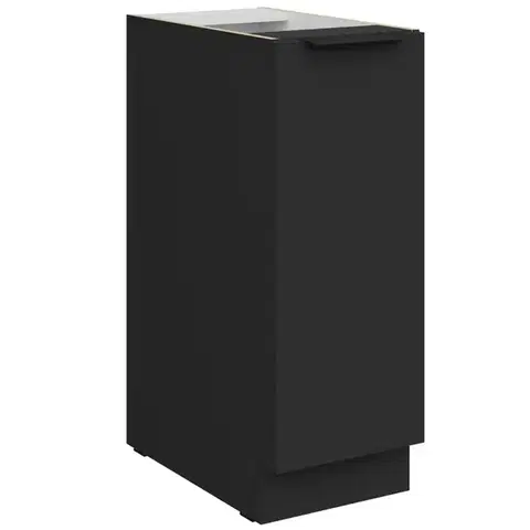 Kuchynské skrinky stojace Kuchynská skrinka Aria-Bl/Bl Anti Fingerprint 30d Cargo Bb