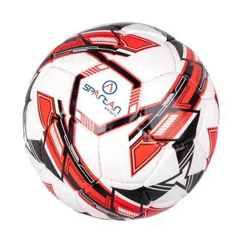 Futbalové lopty Futbalová lopta SPARTAN Club Junior veľ. 3 čierno-červená