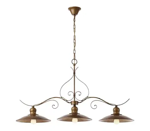 Svietidlá INCANTI 02-759 - Luster na reťazi LENA 3xE27/42W/230V 02-759