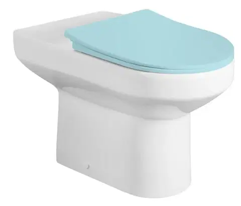 Doplnky do kúpeľne AQUALINE - VERMET WC kombi misa, spodný/zadný odpad, biela VR038-432