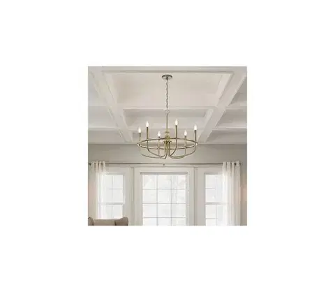 Svietidlá Elstead Kichler KL-CAPITOL-HILL6-PNBR - Luster na reťazi CAPITOL HILL 6xE14/40W/230V KL-CAPITOL-HILL6-PNBR