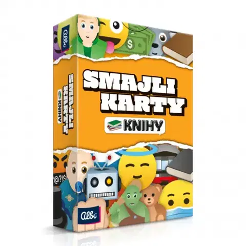 Vzdelávacie hry Albi Albi hra SmajliKarty: Knihy