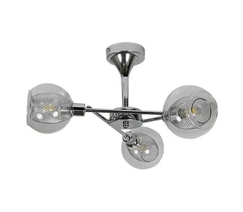 Svietidlá  Luster na tyči OZZO 3xE14/40W/230V 33-72214
