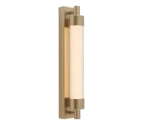 Svietidlá Zuma Line 003064-034730 - LED nástenné svietidlo KALIA LED/8W/230V mosadz WL32187/8w/GD