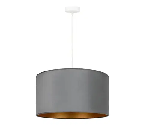 Svietidlá BRILAGI - Luster na lanku VELVET 1xE27/40W/230V mintová/zlatá 89583