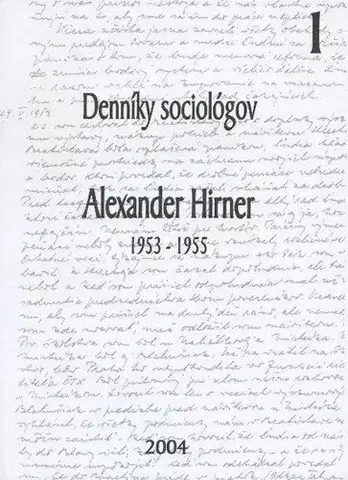 Sociológia, etnológia Denníky sociológov 1