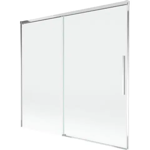 Sprchové dvere MEXEN/S - Rox vaňová zástena 2-krídlová posuvná 170 x 150, transparent, chróm 8C9-170-001-01-00