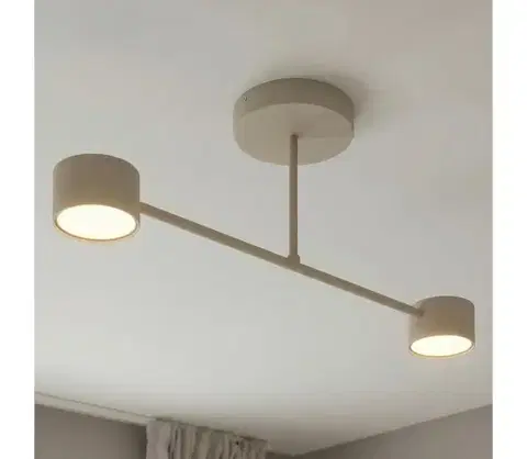 Svietidlá EMIBIG Prisadené stropné svietidlo HALO 2xGX53/10W/230V béžové 1680/2