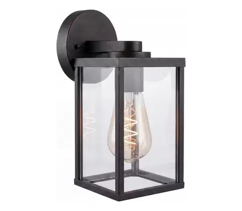 Svietidlá SmartLED Vonkajšie nástenné svietidlo 1xE27/25W/230V IP54 čierne 5760
