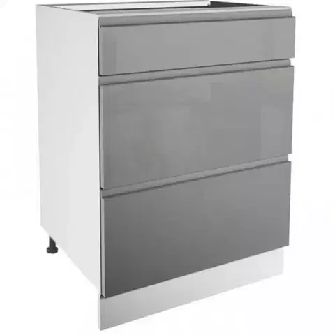 Kuchynské skrinky stojace Skrinka do kuchyne Gardena D60S3 grey