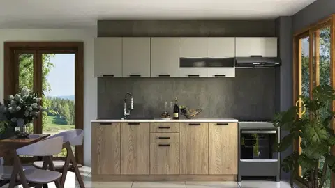 Kuchynské linky Kuchynská linka PERLA 260 Halmar