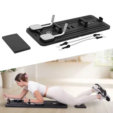 Posilňovacie stroje Pilates reformer inSPORTline Trancer Basic čierna