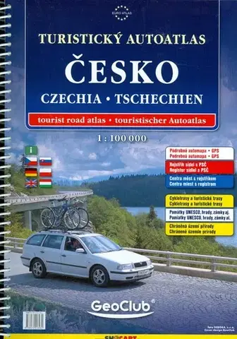 Turistika, skaly Česko turistický autoatlas 1:100.000