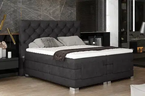 Manželské postele CEDRIK 05 polohovacia posteľ 160x200, Dora 96
