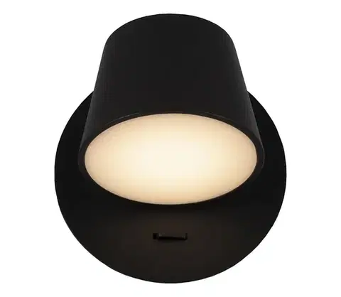 Svietidlá Maytoni MOD421WL-L6B3K - LED Nástenné svietidlo PIXEL LED/7W/230V 3000K čierna MOD421WL-L6B3K