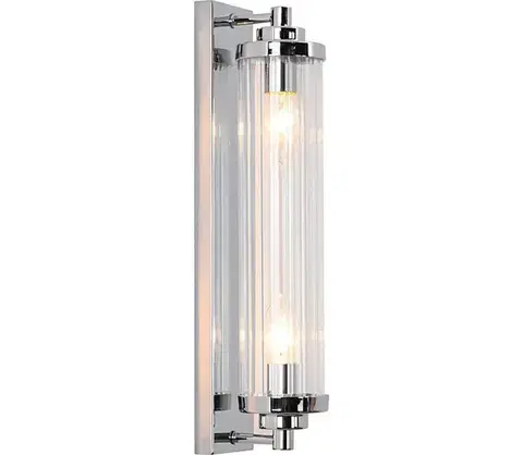 Svietidlá Light Prestige Nástenné svietidlo LORENZO 2xE14/40W/230V lesklý chróm LP-2960/1W CH