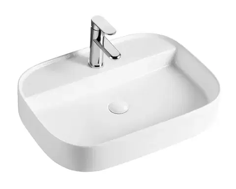 Umývadlá HOPA - Umývadlo na dosku GRINZ - Rozmer A - 61 cm, Rozmer B - 45 cm, Rozmer C - 12 cm OLKLT2205