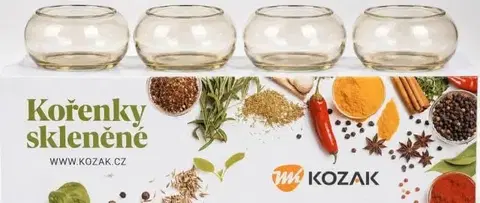 Koreničky Kinekus Korenička sklenená 120 ml 4ks dymová