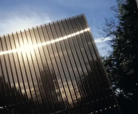 Záhradné pergoly Hliníková pergola 3,12 x 3 m biela / polykarbonát Dekorhome