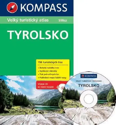 Turistika, skaly Tyrolsko + CD