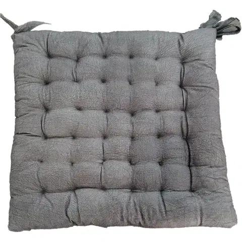 Bytový textil Poduška na stoličku ADURA 6003 07 40x40 cm hnedá
