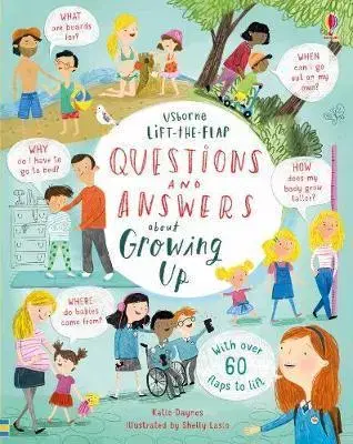 V cudzom jazyku Lift-the-Flap Questions & Answers about Growing Up - Katie Daynes,Shelley Laslo