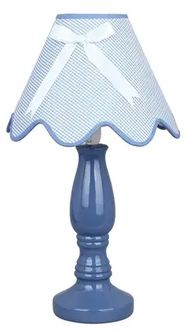 Stolové lampy Modrá nočná lampa Lola