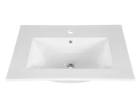 Umývadlá ArtCom Keramické umývadlo CFP LAVA 60D | biely lesk 60 cm