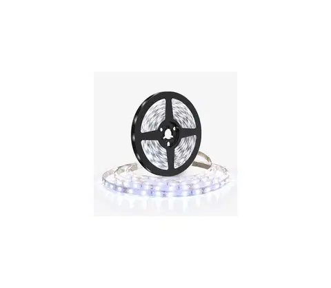 LED pásiky  12V 2835 120LED/m IP20 max. 10W/m biela studená (cievka 5m) WM610