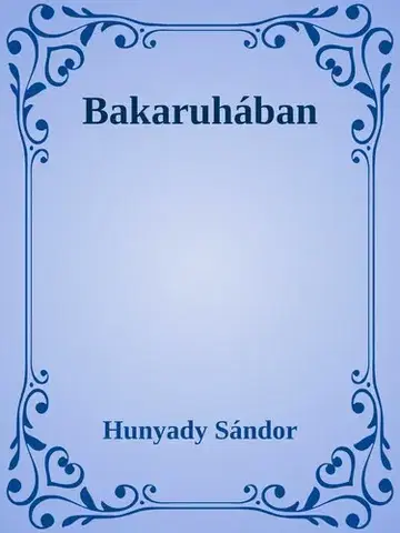Svetová beletria Bakaruhában - Sándor Hunyady