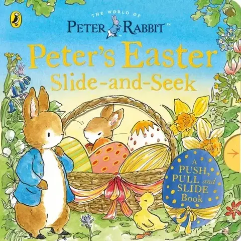 Pre deti a mládež - ostatné Peter Rabbit: Peter’s Easter Slide-and-Seek - Beatrix Potter