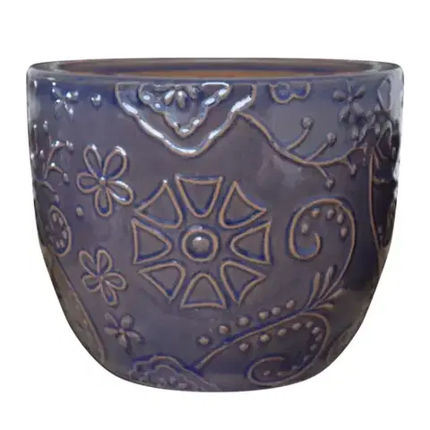 Záhrada Kvetináč IP19-023 21x21x18 tmavohnedý