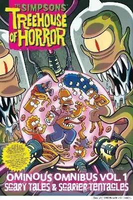 Komiksy The Simpsons Treehouse of Horror Ominous Omnibus Vol. 1: Scary Tales & Scarier Tentacles - Matt Groening
